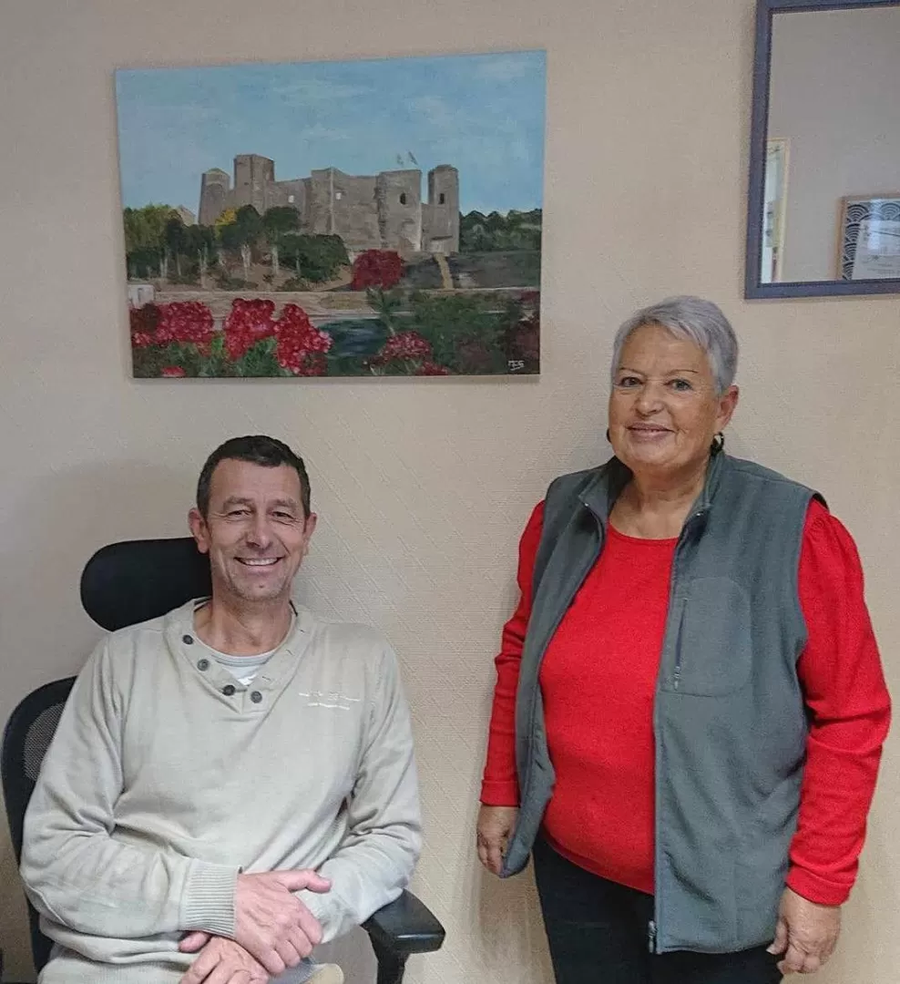 Peinture du château de Pouancé, image 1