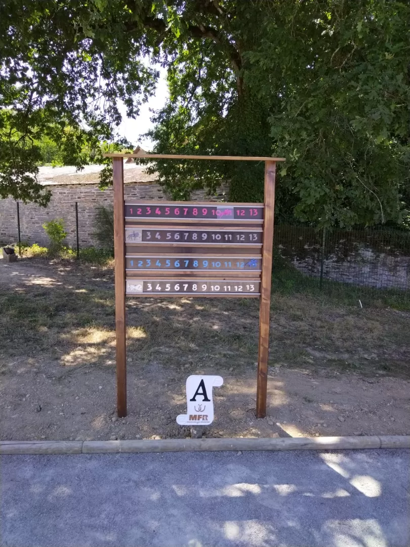 Aménagement autour d'un terrain de pétanque, image 1