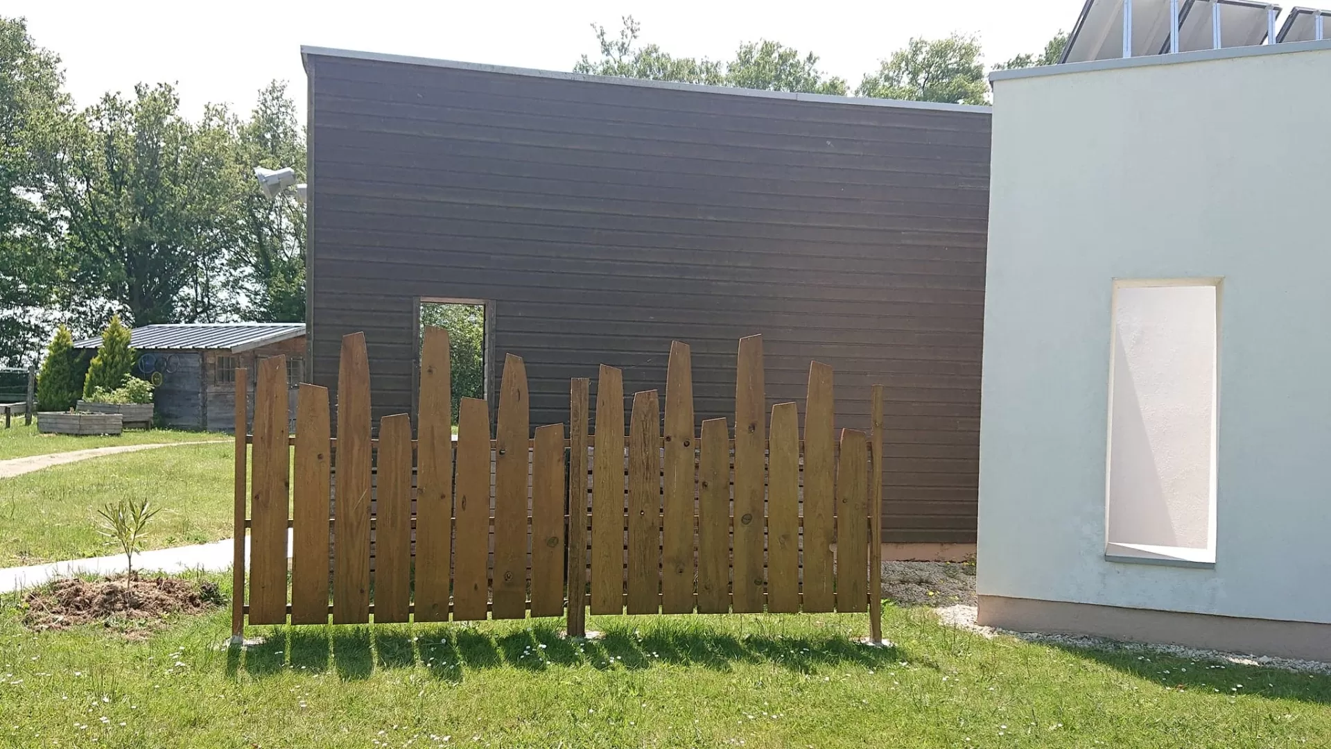 Création de deux palissades, image 1