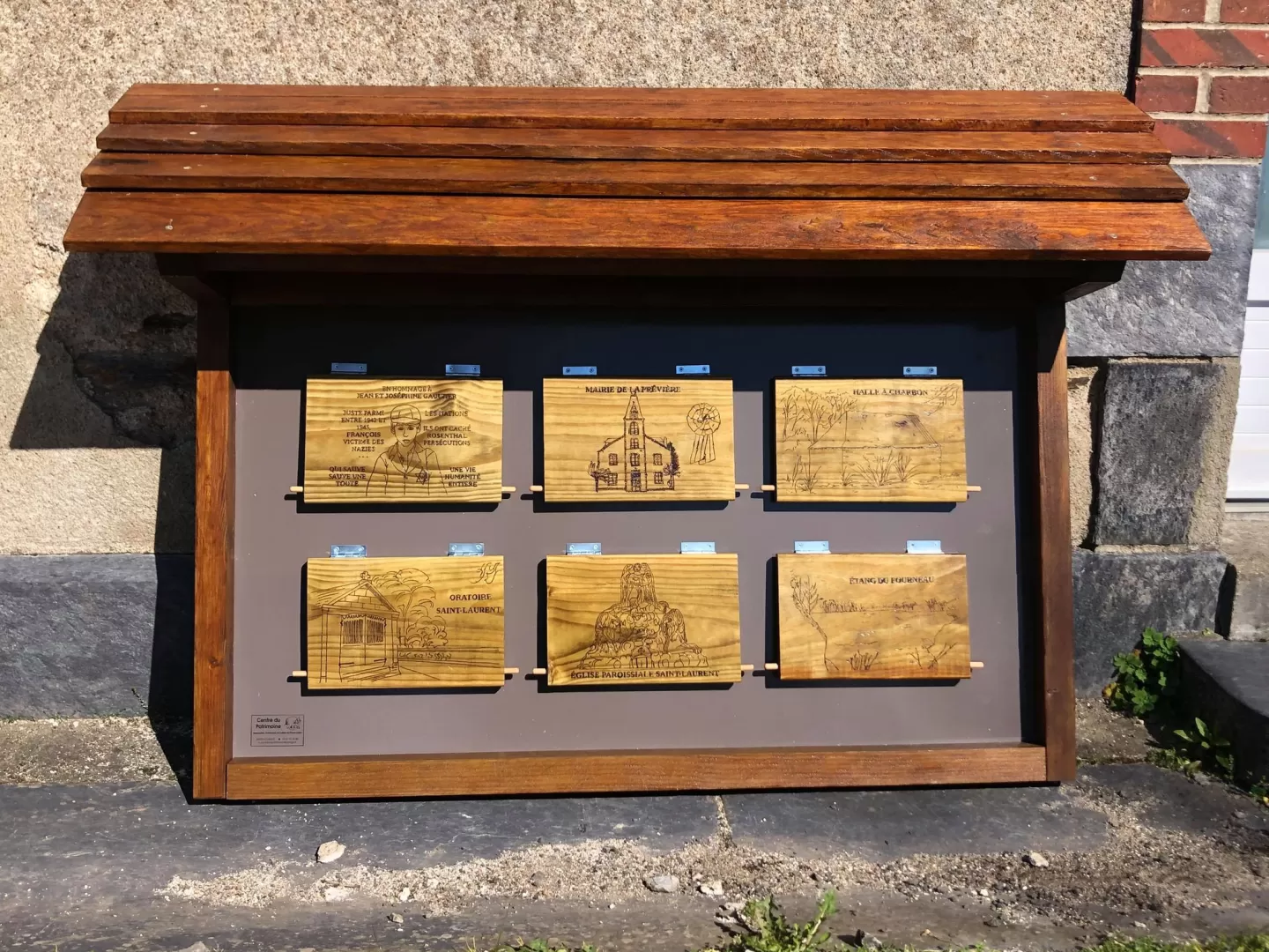 Jeu de découverte du patrimoine de la commune déléguée de La Prévière, image 1