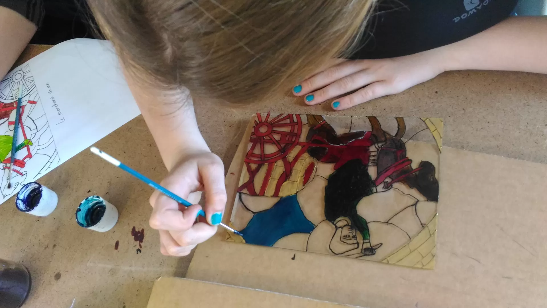 initiation au vitrail pour 6 classes de Laval, image 1