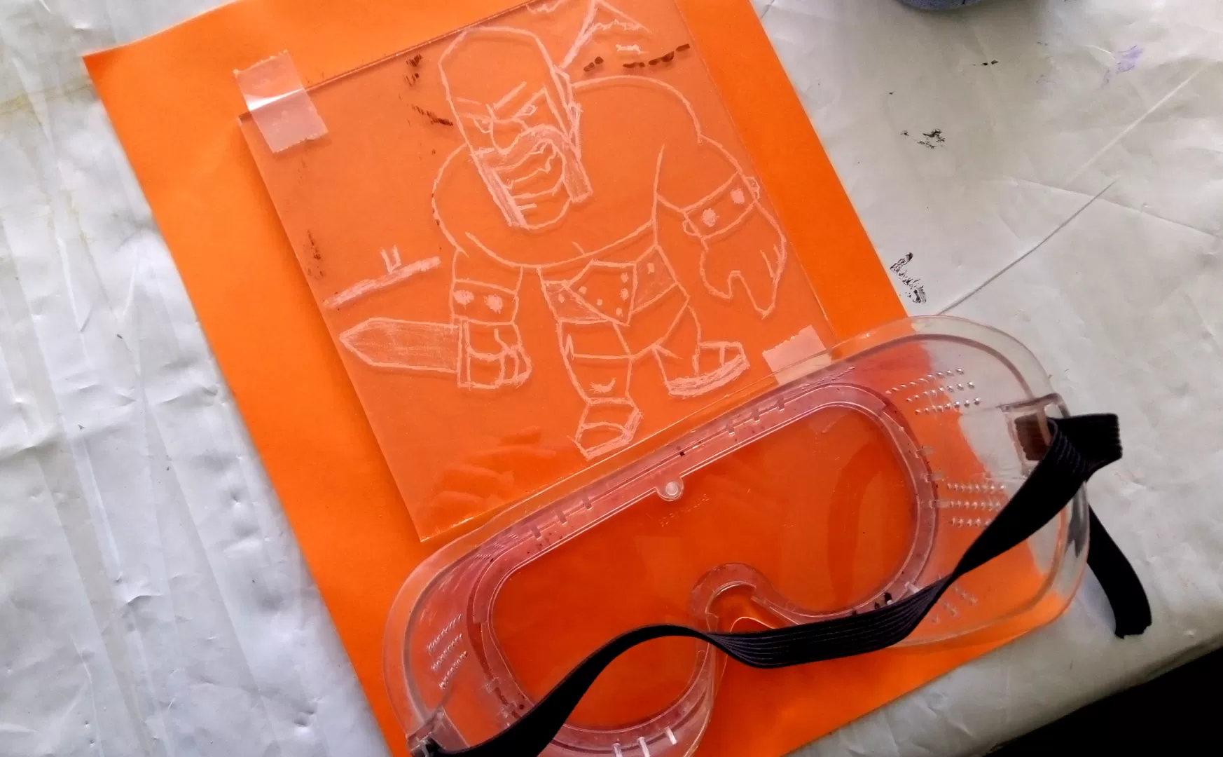 La gravure sur verre, image 1