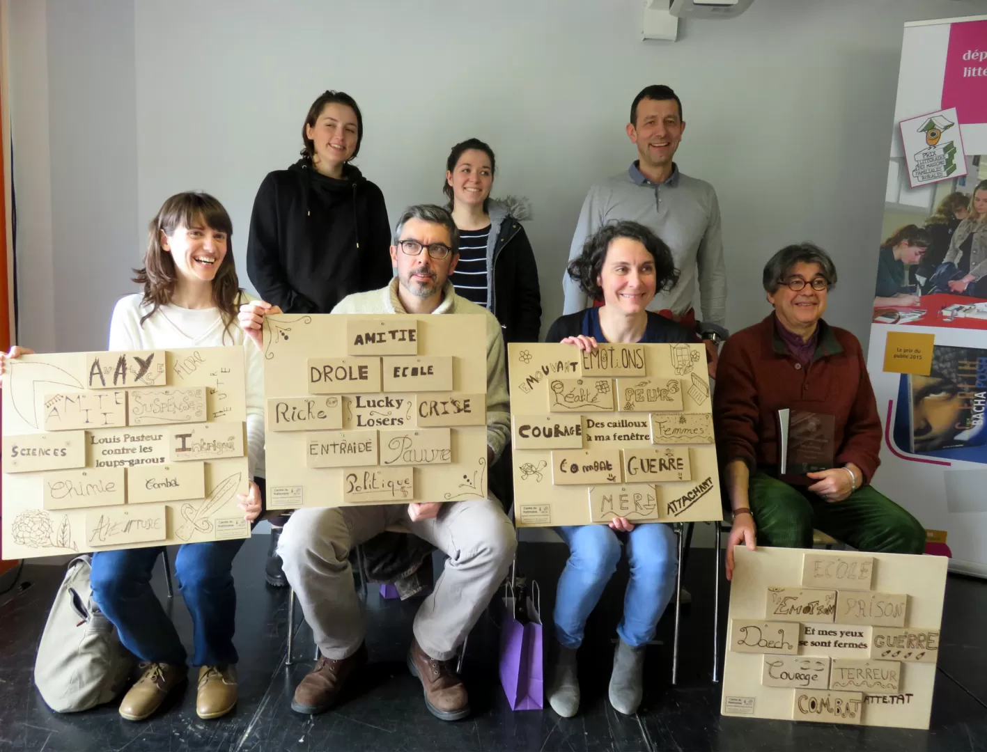 Le mur des écrivains, image 1