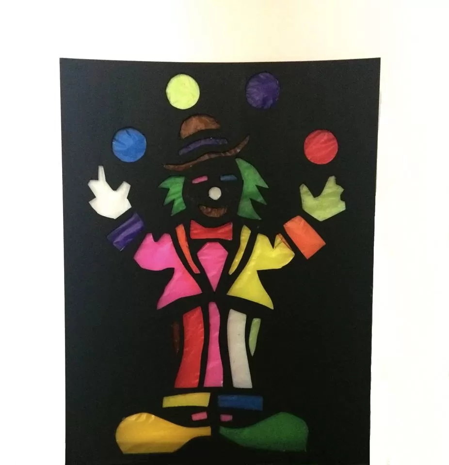 Le clown joueur, image 1