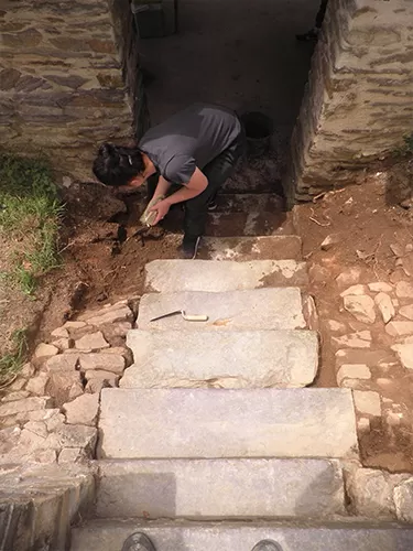 Restauration de la crypte, image 1