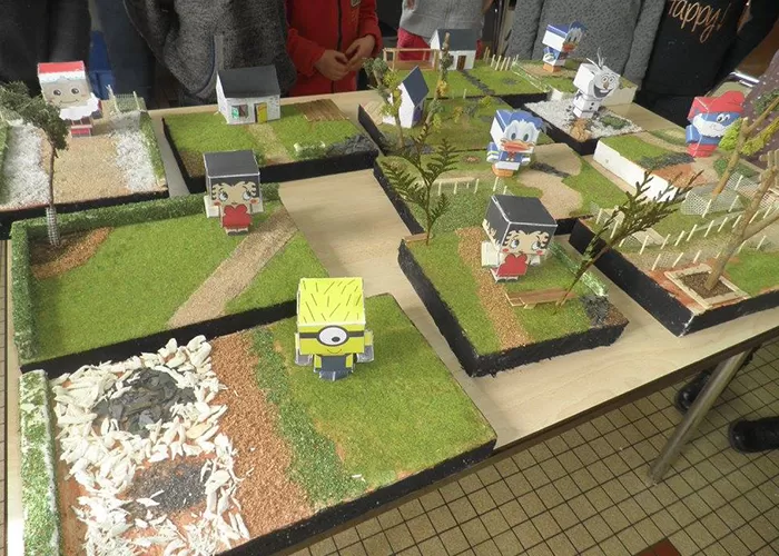 Maquette et cubecraft, image 1