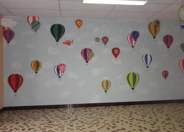 Fresque sur un mur, image 1