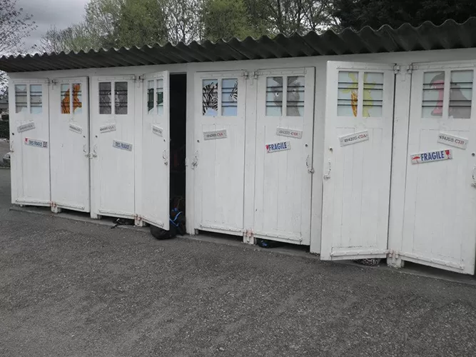 Décoration de rangement pour casiers