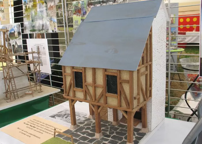 Maison à pans de bois